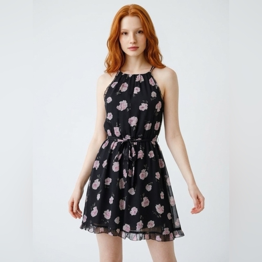 Abercrombie & Fitch Casual Mini Floral Dress